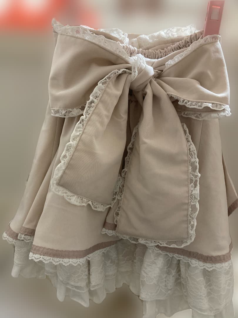 LIZLISA リズリサ lizlisa フロントカシュクールスカート ピンク