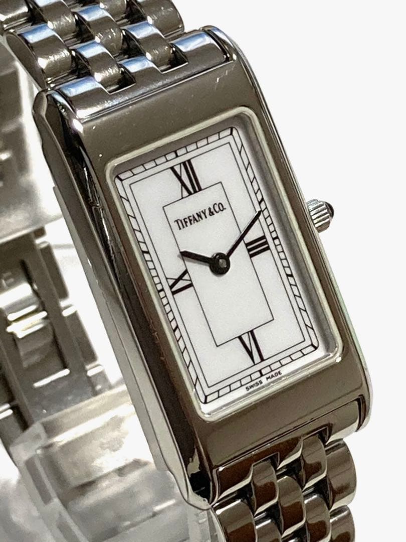 極美品！　Tiffany ティファニー　クラシック　ビンテージ　レディース腕時計