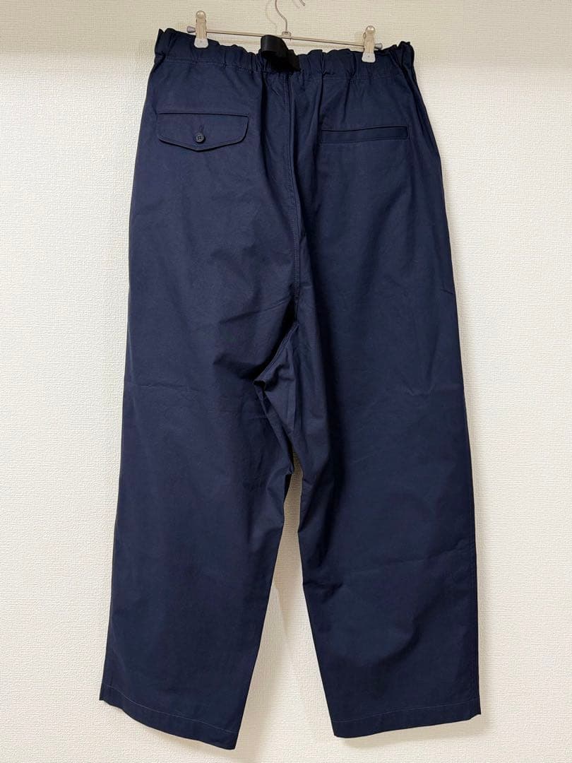 パンツ COTTON NIDOM PROCESSING 2TACK PANTS