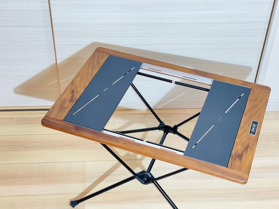 Shim.Craft T.G.Fウォールナット.脚.天板2枚付き セット販売