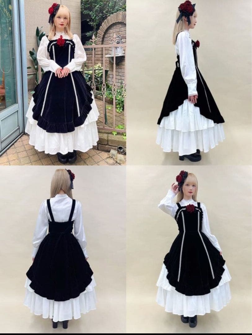 結*月様 アクシーズファム　ウィンタージャンパースカート