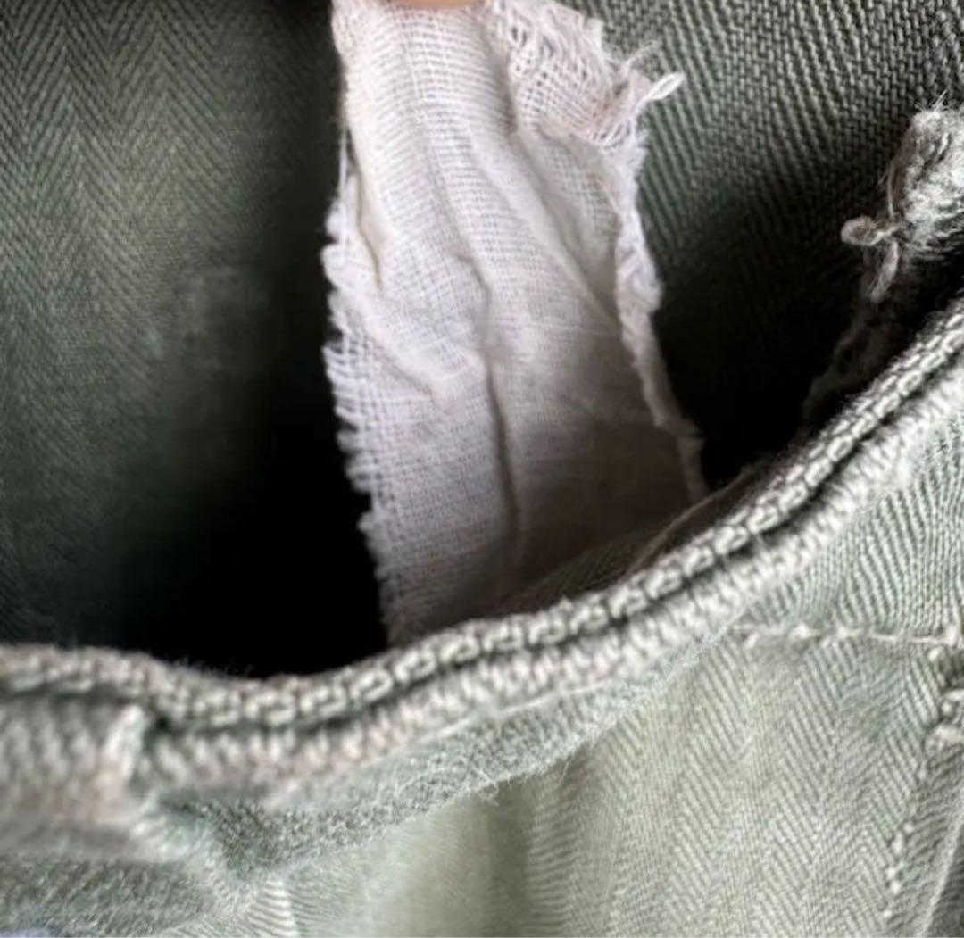 40s M-41 HBT ジャケット　米軍実物　USARMY M-43