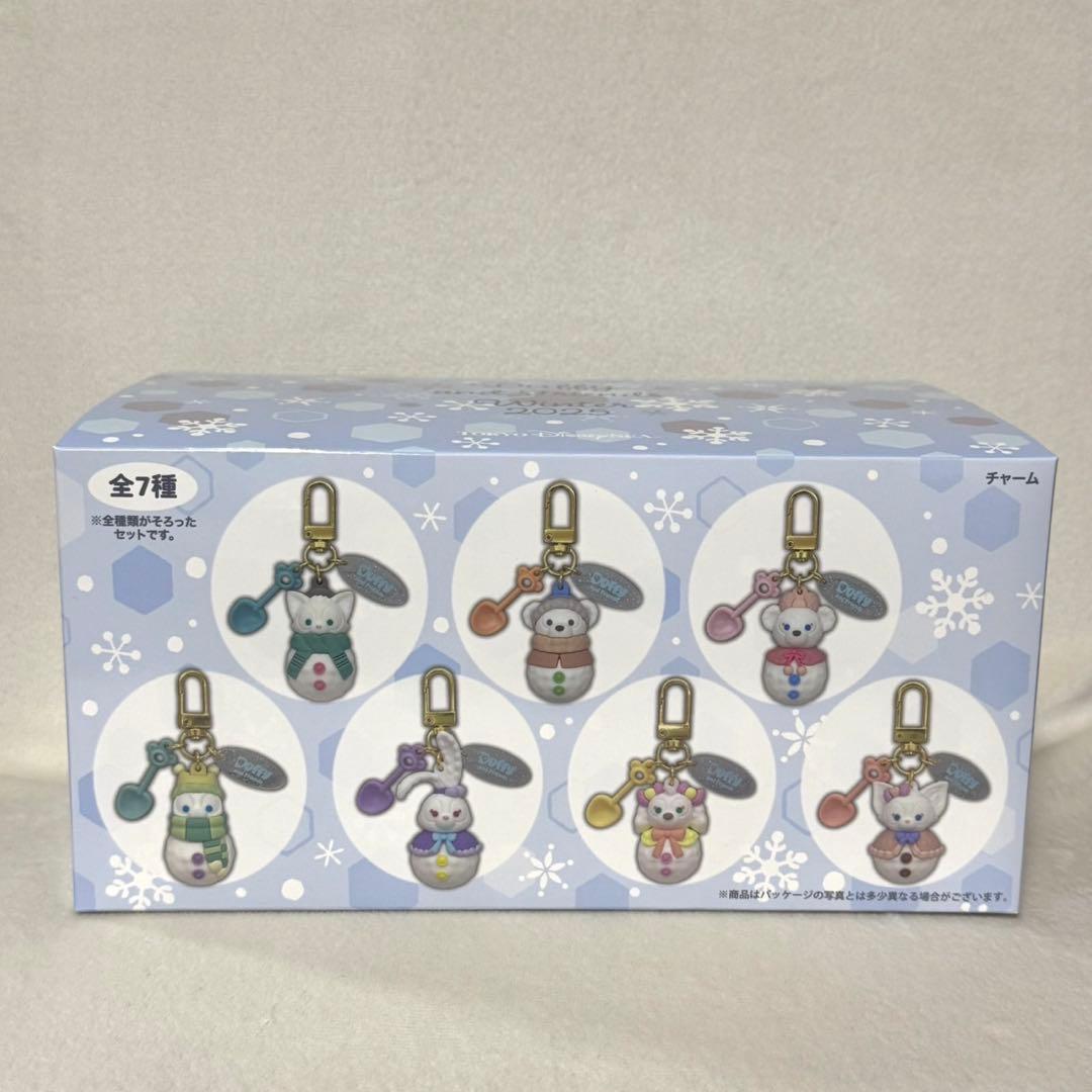 東京ディズニーシー　シークレットオブスノーウィーデイ　キーチェーン　コンプリート