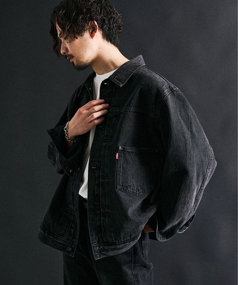 エディフィス×リーバイス　ブラック　TYPE1 30thモデル