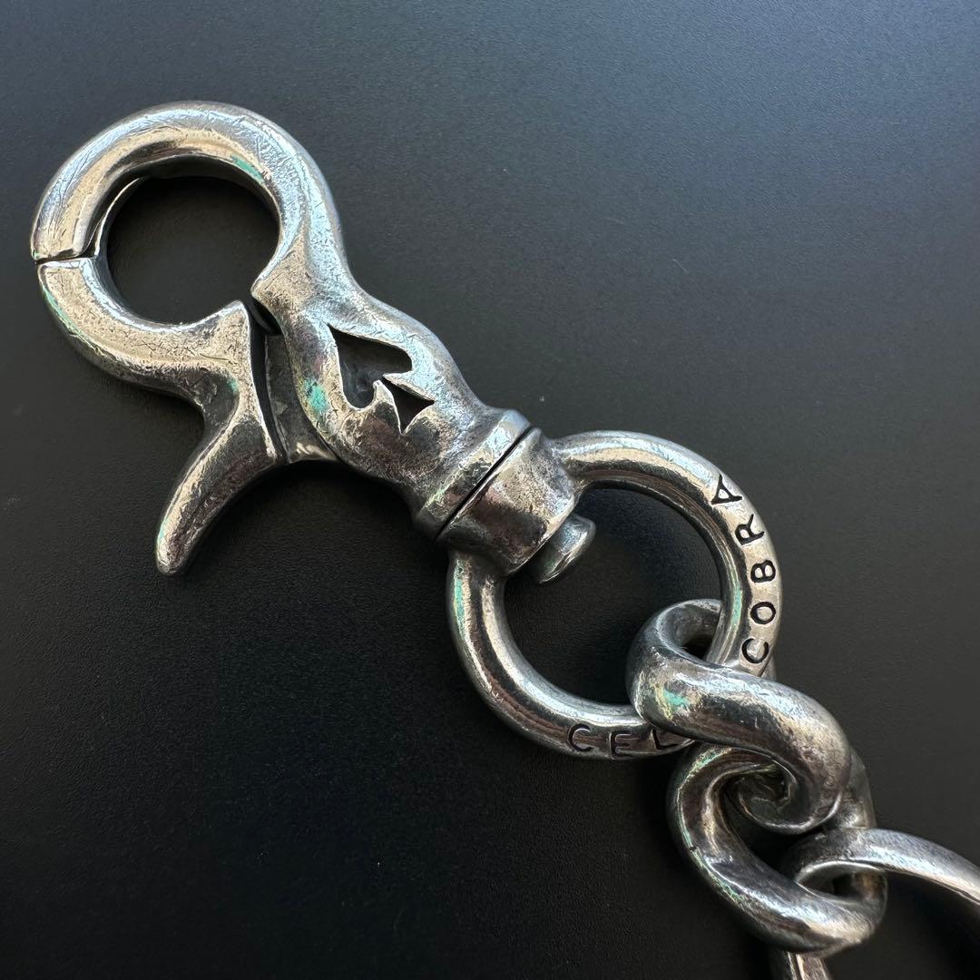 小物 CELT&COBRA Argent gleam Wallet Chain