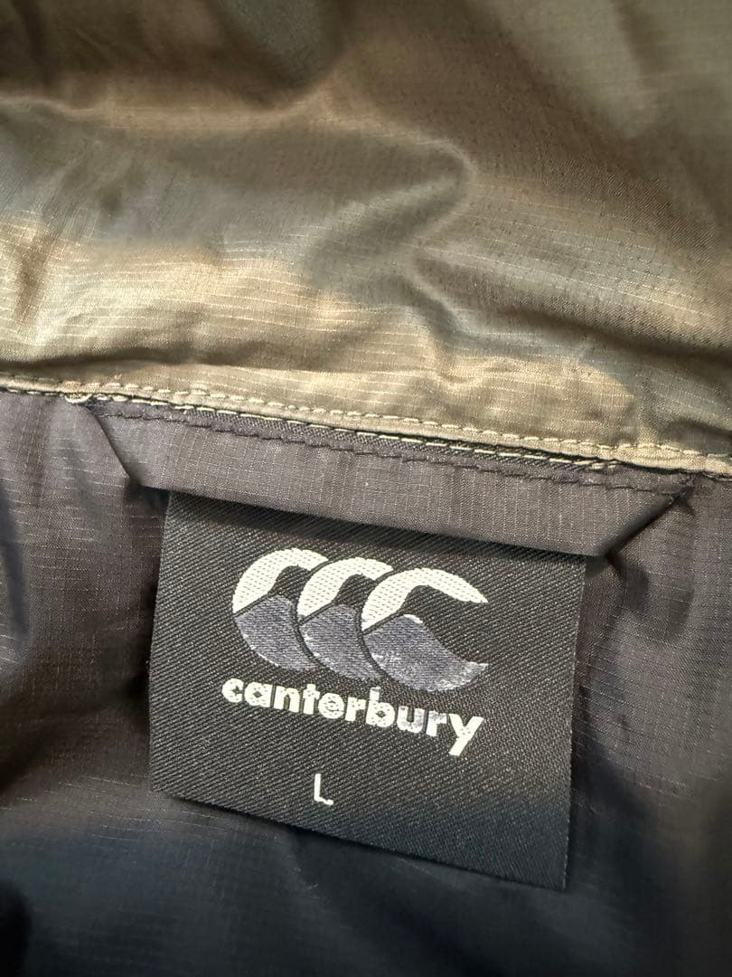ラグビー日本代表canterbury フード付き中綿ジャケット Lサイズ