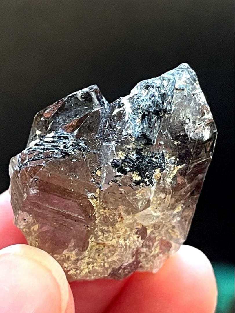 天然スモーキークォーツ・トルマリン　72　＋21点セットプリゼント・ベトナム産