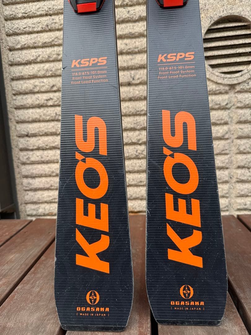 オガサカ OGASAKA KS-PS 165cm 黒