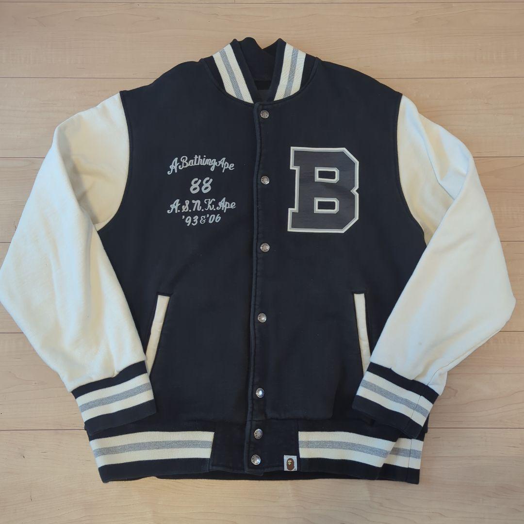 A Bathing Ape スタジャン ネイビー/ホワイト