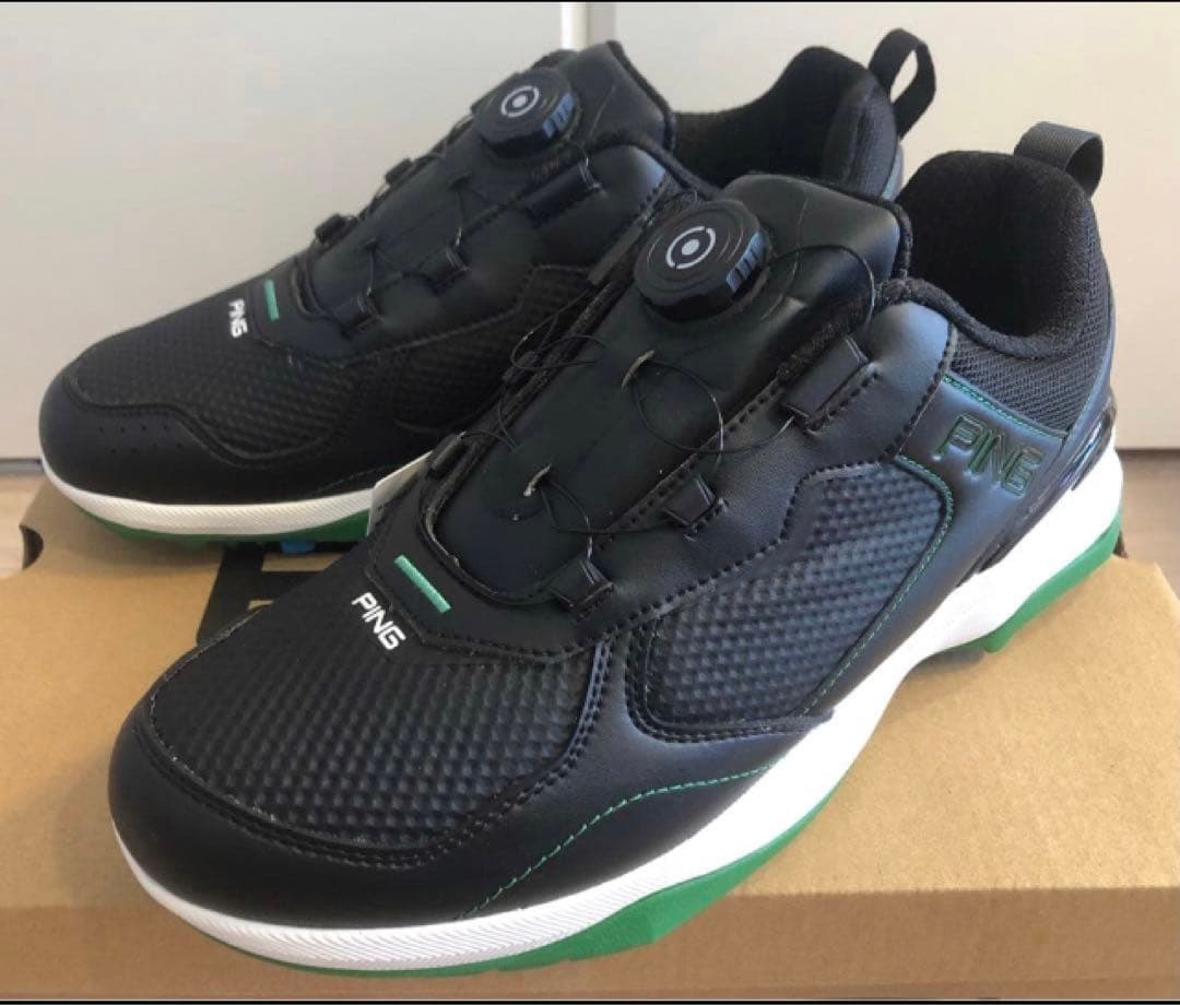 新品　PING スパイクりレスゴルフシューズ　26.0