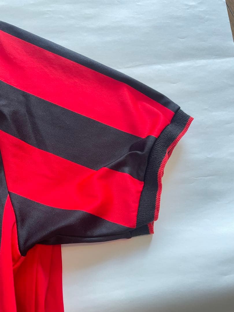 ACミラン　シャツ　Adidas Motta サッカー　赤黒