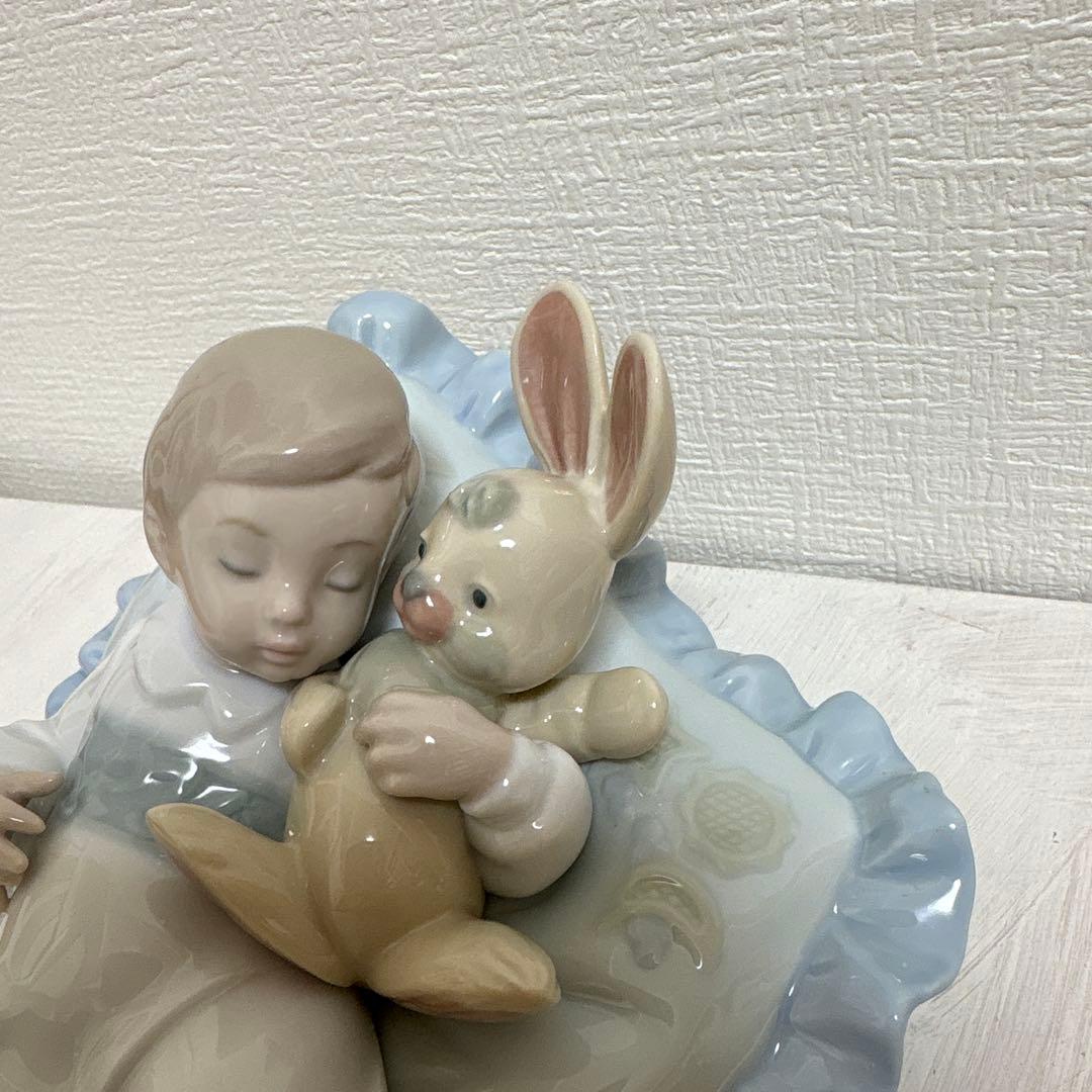 リヤドロLLADRO 「おやすみ　うさちゃん」新品！正規の元箱付き！