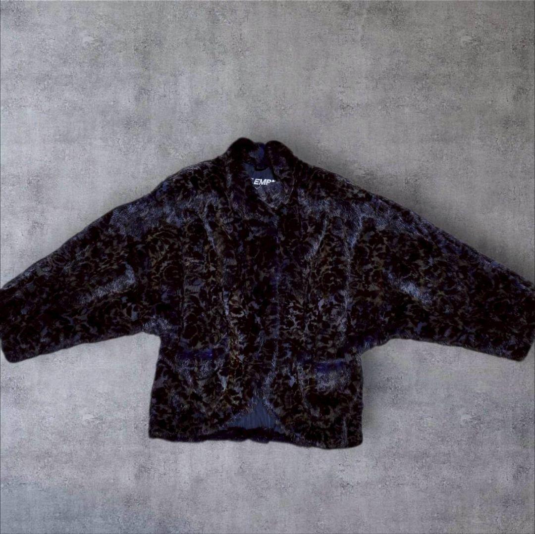 【希少】EMBA エンバ ファーコート ヴィーゼル アメジスト ドルマン