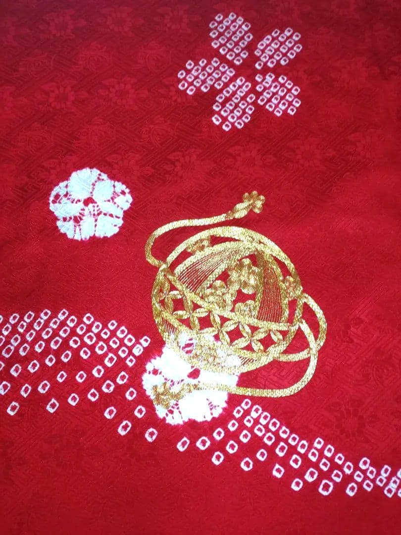 かの　お宮参り参拝　着物　女の子用