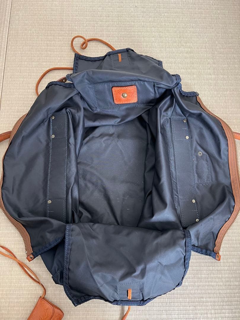 フェリージ　ネイビー ボストンバッグ