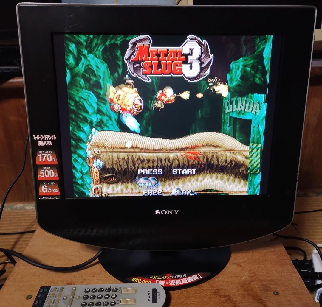 SONY 15インチ液晶テレビ WEGA KLV-15SR2 AVマルチ入力付き