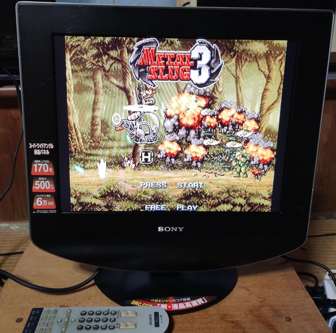 SONY 15インチ液晶テレビ WEGA KLV-15SR2 AVマルチ入力付き