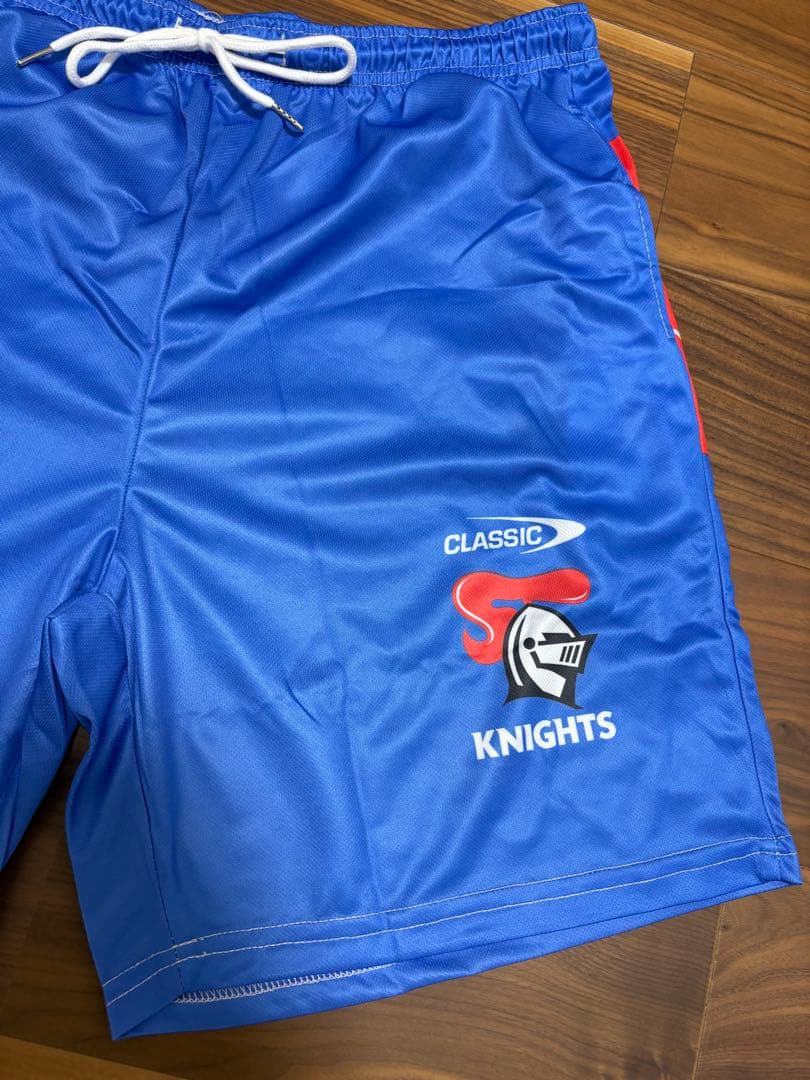 ⭐︎ゲームパンツ　ハーフパンツ　ショートパンツ　クラブ　海外ユニフォーム　青