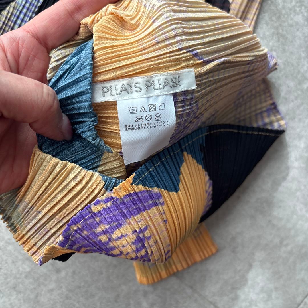 PLEATS PLEASE マルチカラー 半袖 サイズ3