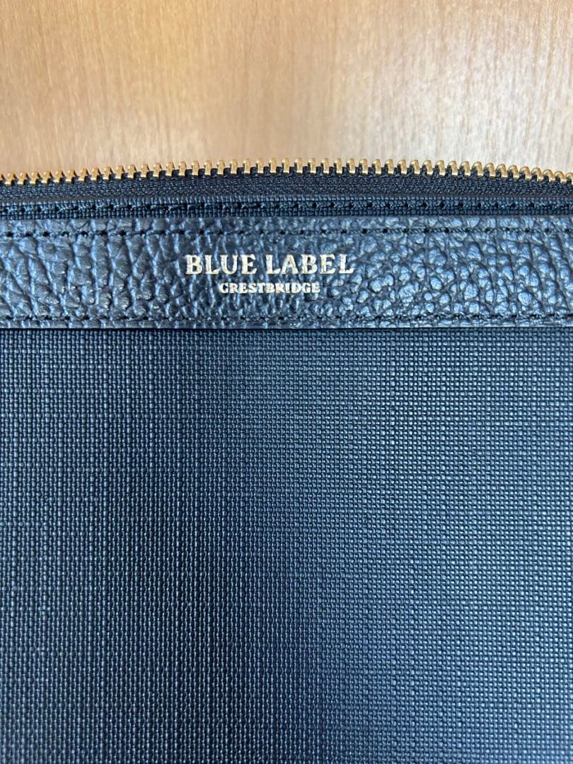 ブルーレーベル クレストブリッジPVC素材ショルダーバッグ