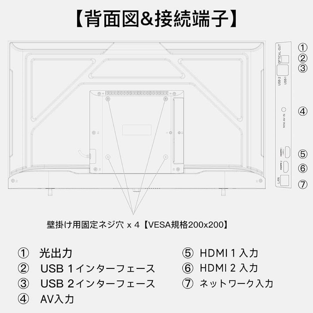 j_w219さん専用未使用品FPD40V型チューナーレス テレビネット動画アプリ