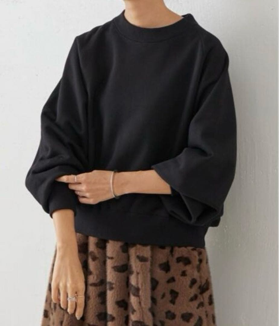 新品タグ付　ビアズリー　スウェット 「15 quinze」へビー裏毛プルオーバー