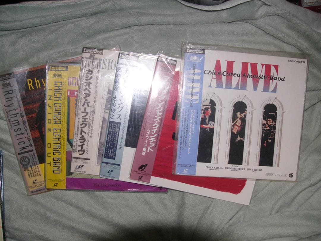 ジャズLD未開封（１枚）＆開封未使用多数（２１枚）＋LD１４枚鑑賞盤（盤面キズ有