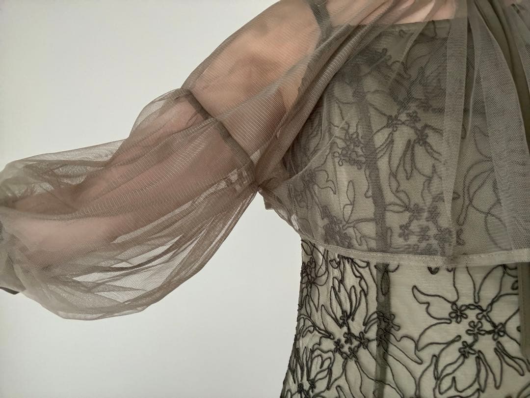 Lejaレジャ　マーメイドキャミワンピース　カーキ　Mサイズ