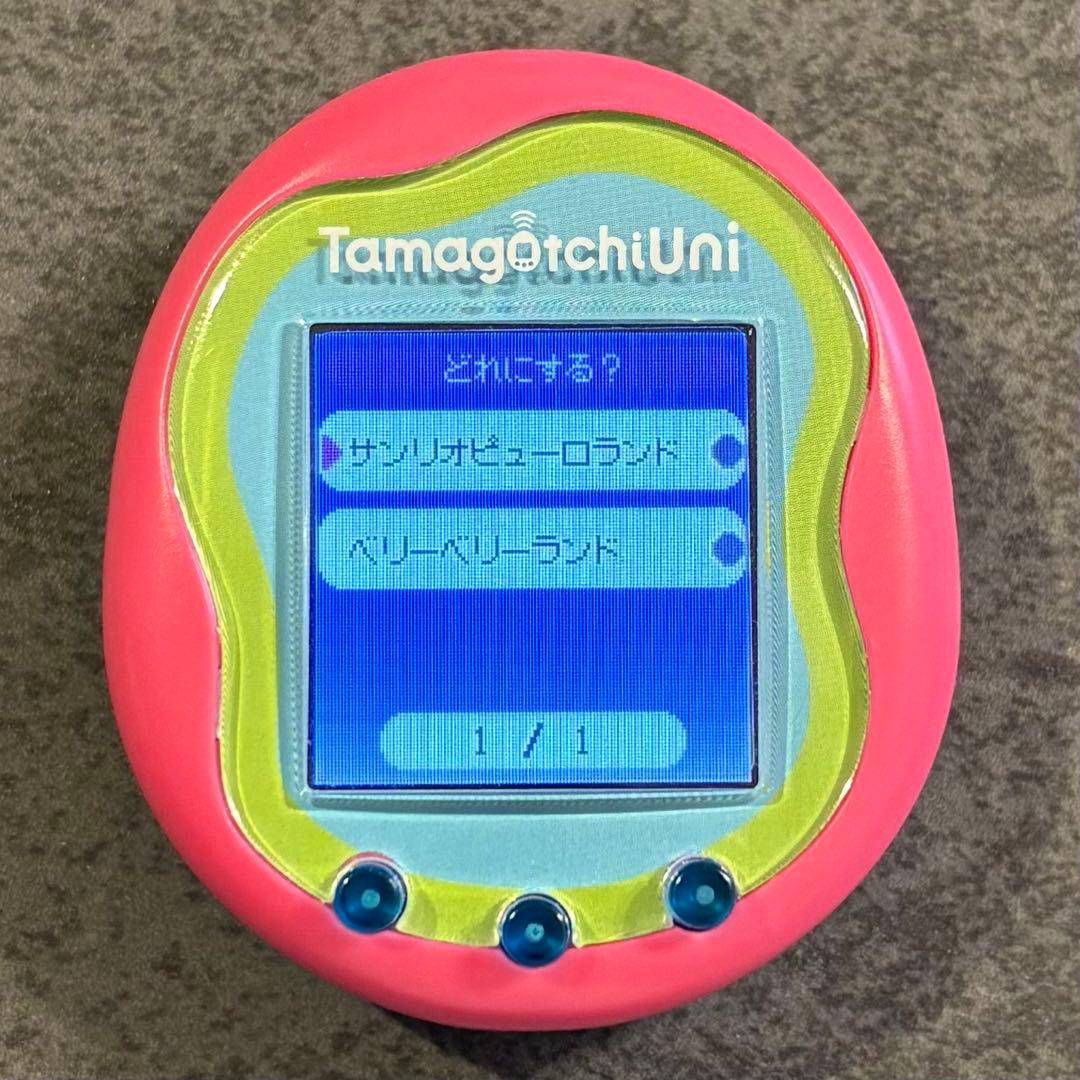 Tamagotchi Uni ピンク Sanrio characters DL済