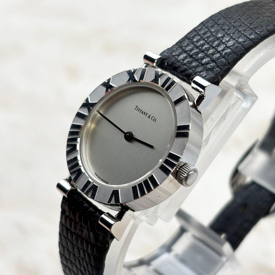 稼働 美品 Tiffany&Co. ティファニー アトラス 925 電池交換済み