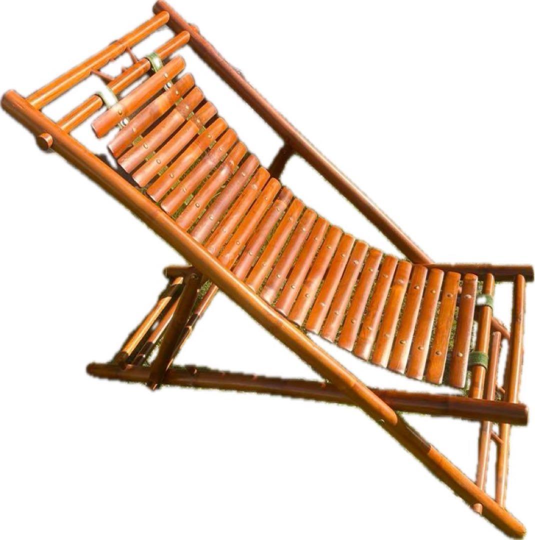 バンブーチェア ロッキングチェア リクライニング アジアン雑貨