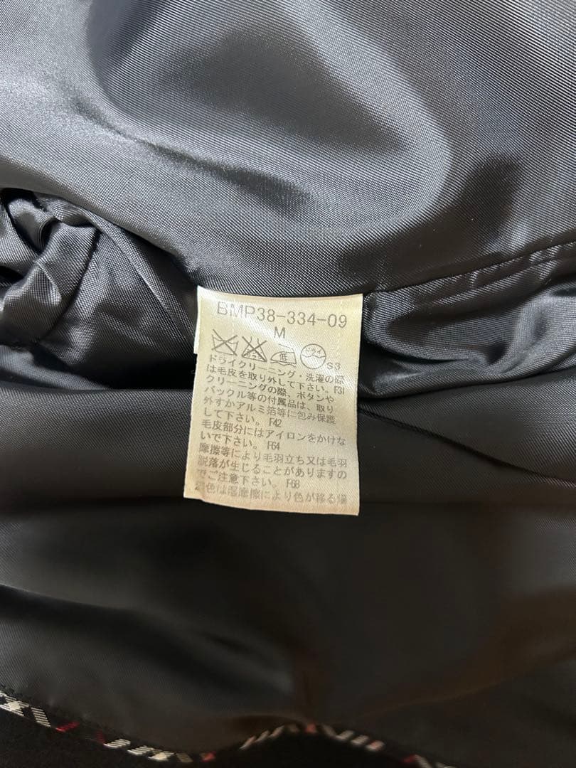 バーバリー　ブラックレーベル　コート