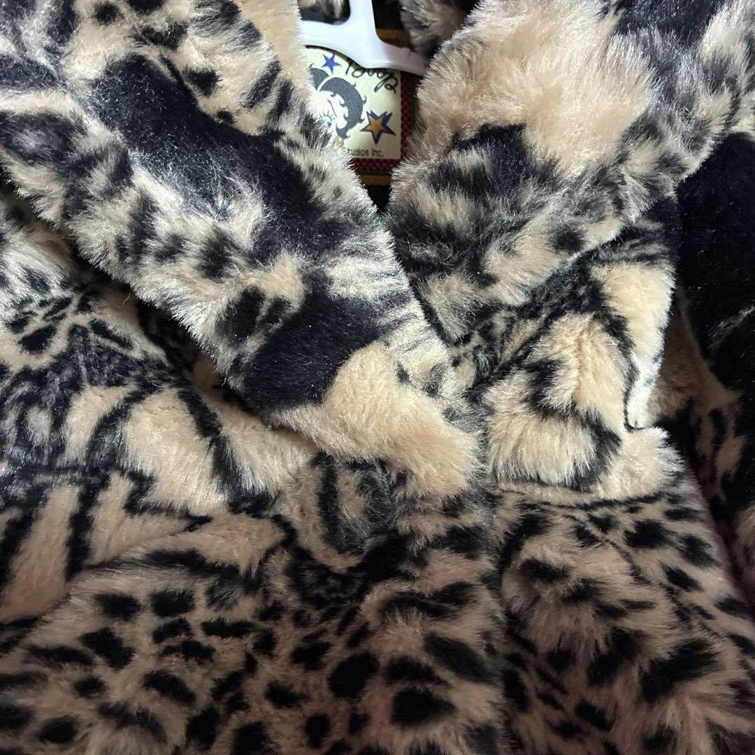 レア！ヴィンテージベティーちゃんベティちゃんレオパード柄ヒョウ柄ファーコート