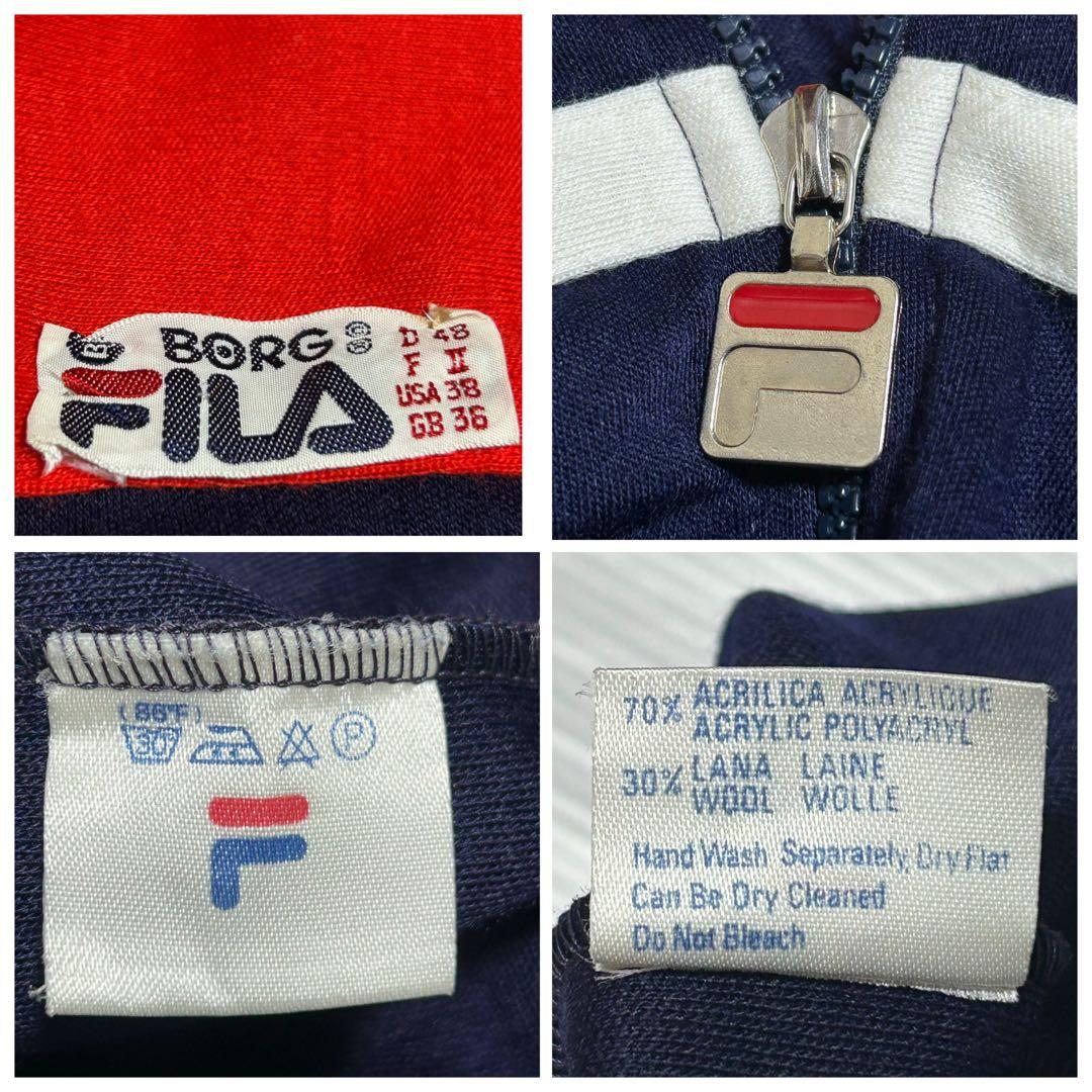 80s FILAボルグジャケットBjorn borgトラックジャケットあいみょん