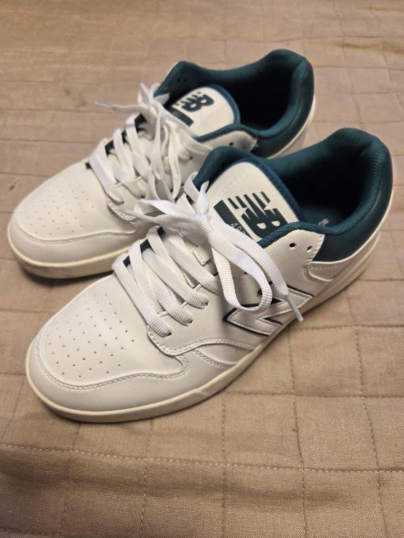 26.5cm ニューバランスゴルフシューズUGC480PA ホワイト