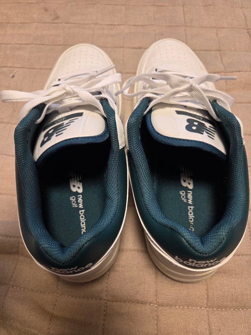 26.5cm ニューバランスゴルフシューズUGC480PA ホワイト