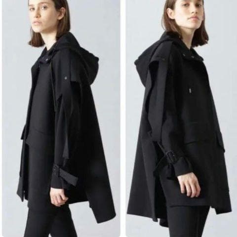 新春大特価　新品タグ付 ADORE アドーア ドライポンチフードブルゾン 38