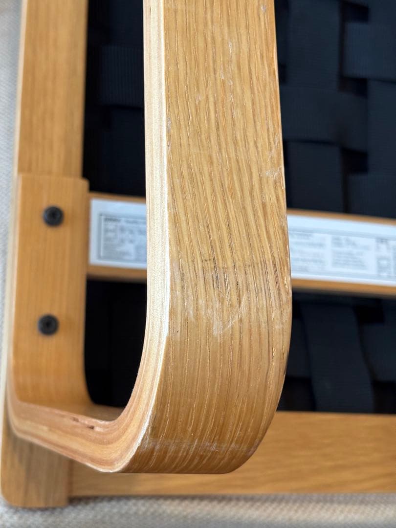 ③リビングでもダイニングでもつかえるソファチェア（モールドクッション仕様）オーク