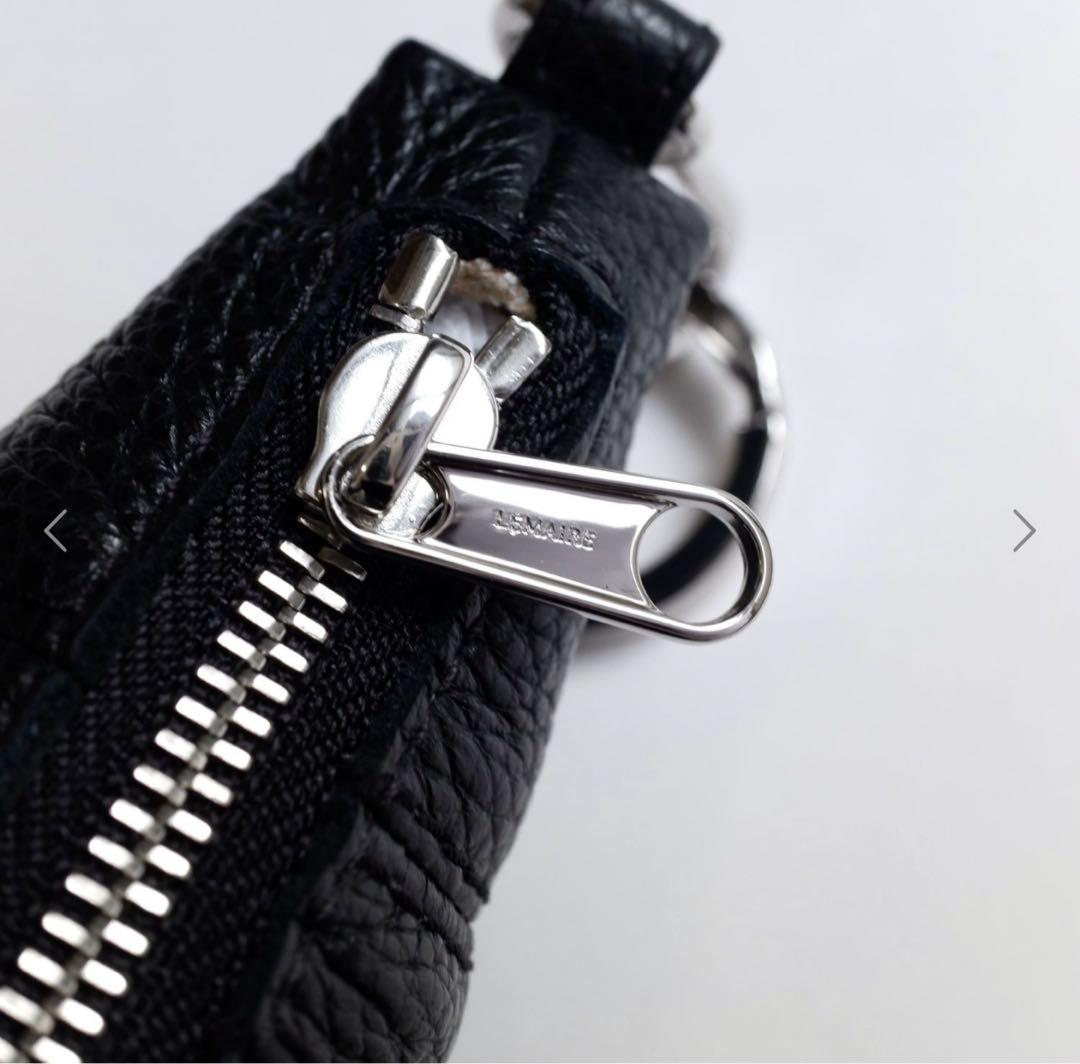 LEMAIRE MINI CROISSANT KEYRING ブラック