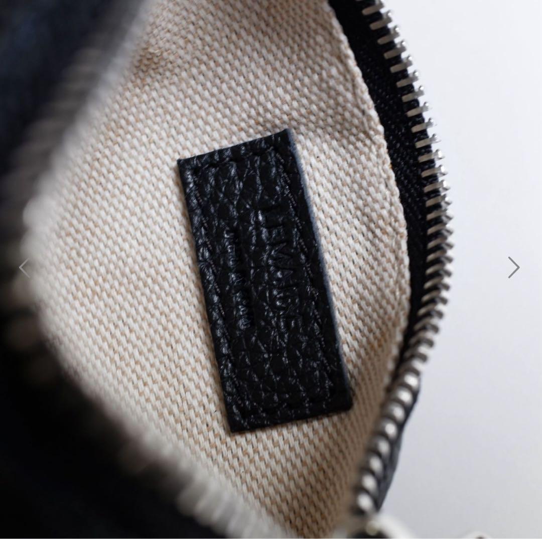 LEMAIRE MINI CROISSANT KEYRING ブラック