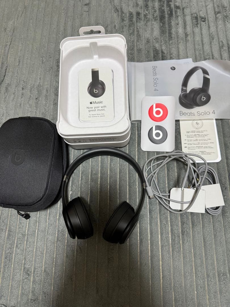 Beats Solo 4 ヘッドフォン マットブラック