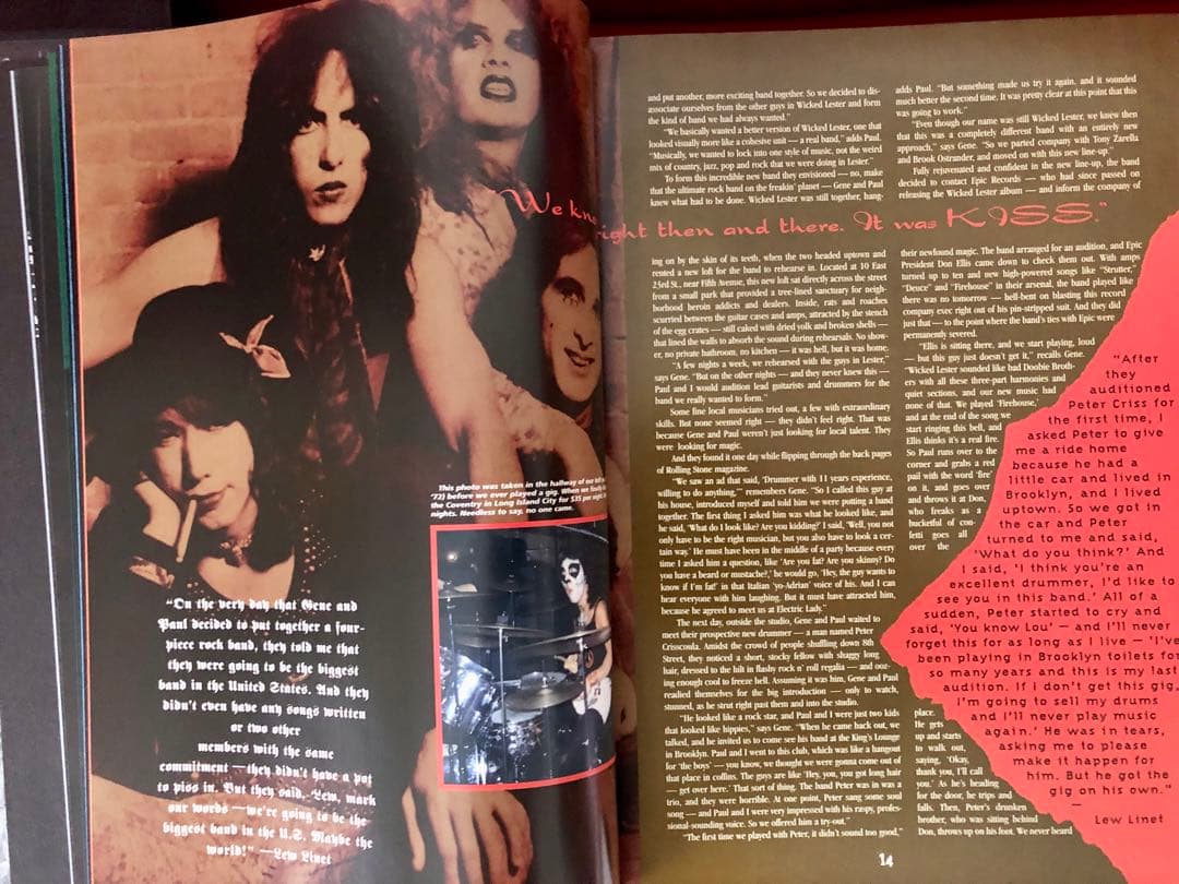 【KISS/KISSTORY】011728完全限定版オフィシャルメモリアルブック