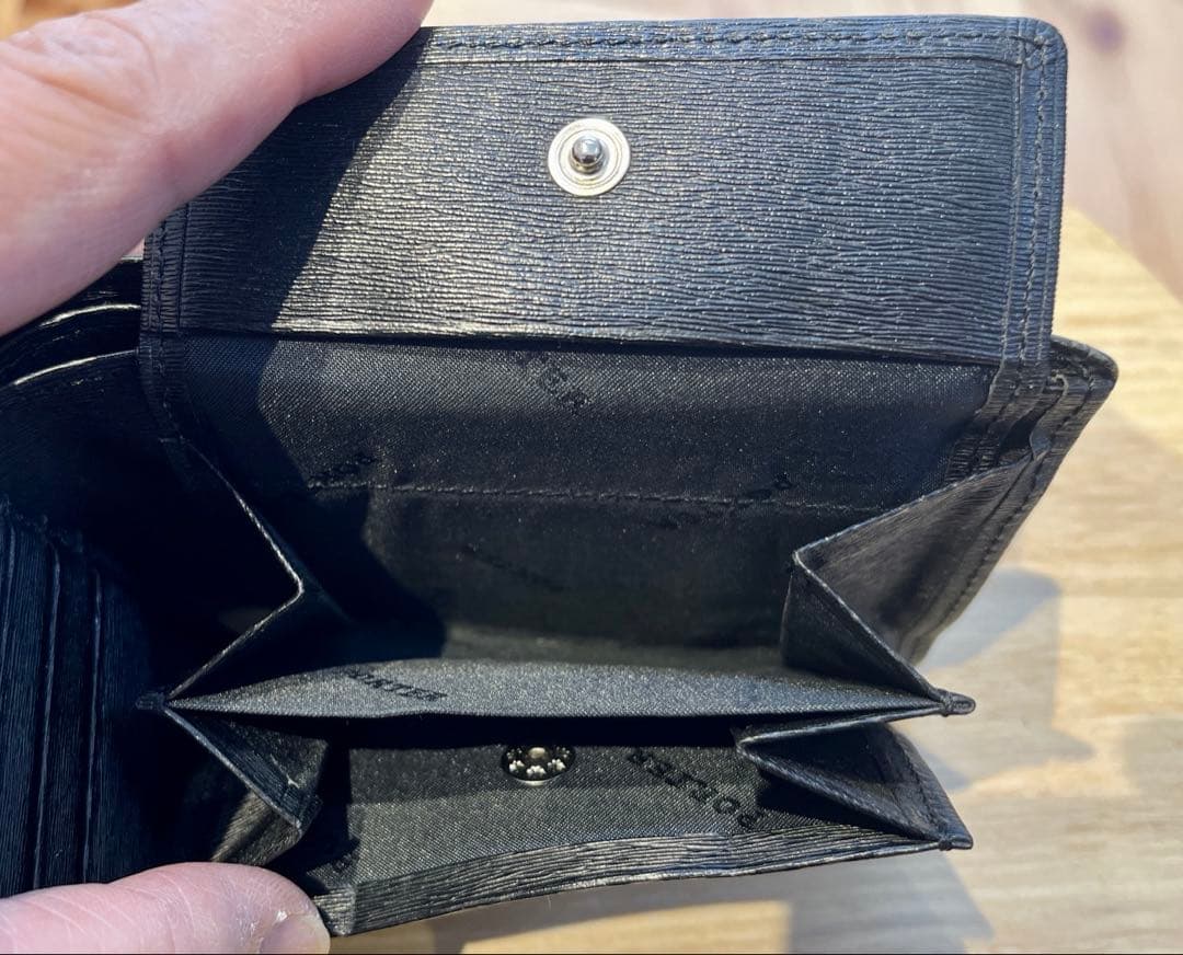 【1/末までの限定価格】PORTER ポーター カレント 折り財布 黒 美品！