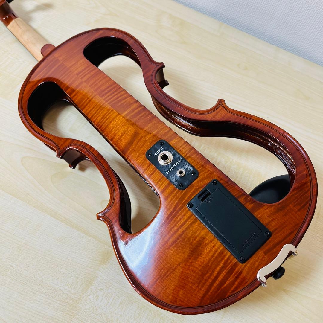 美品　Hallstatt CV-210E エレキバイオリン4/4 本体のみ