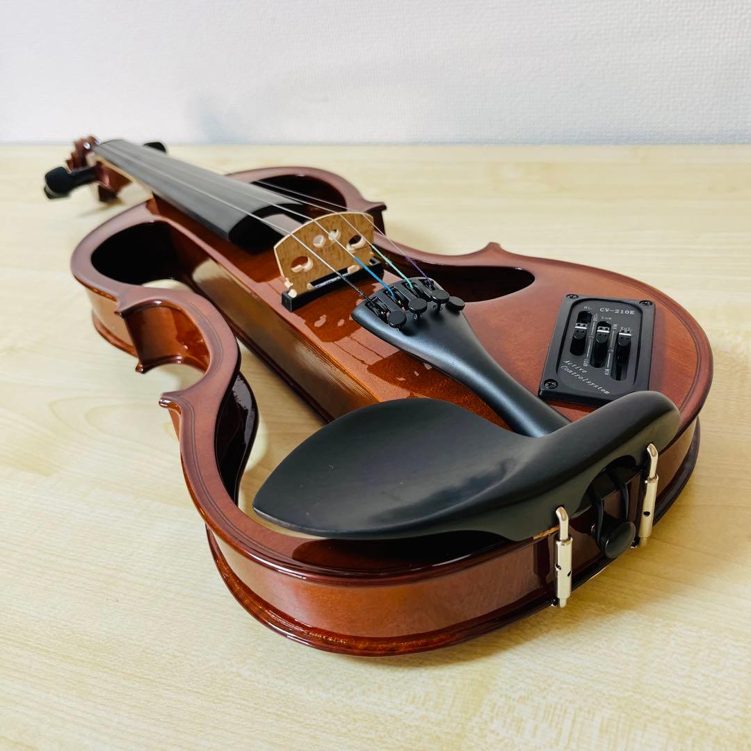 美品　Hallstatt CV-210E エレキバイオリン4/4 本体のみ