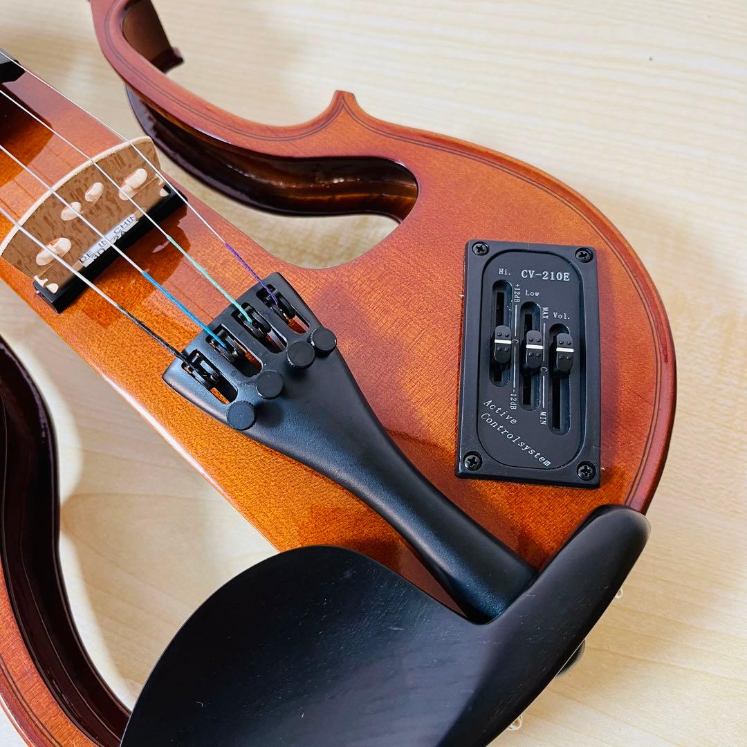 美品　Hallstatt CV-210E エレキバイオリン4/4 本体のみ