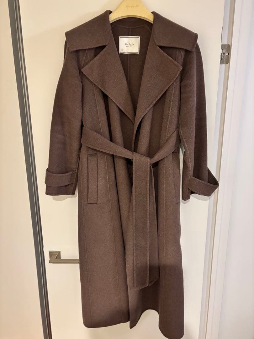 【herlipto】Lucca Wool Blend  Coat/M