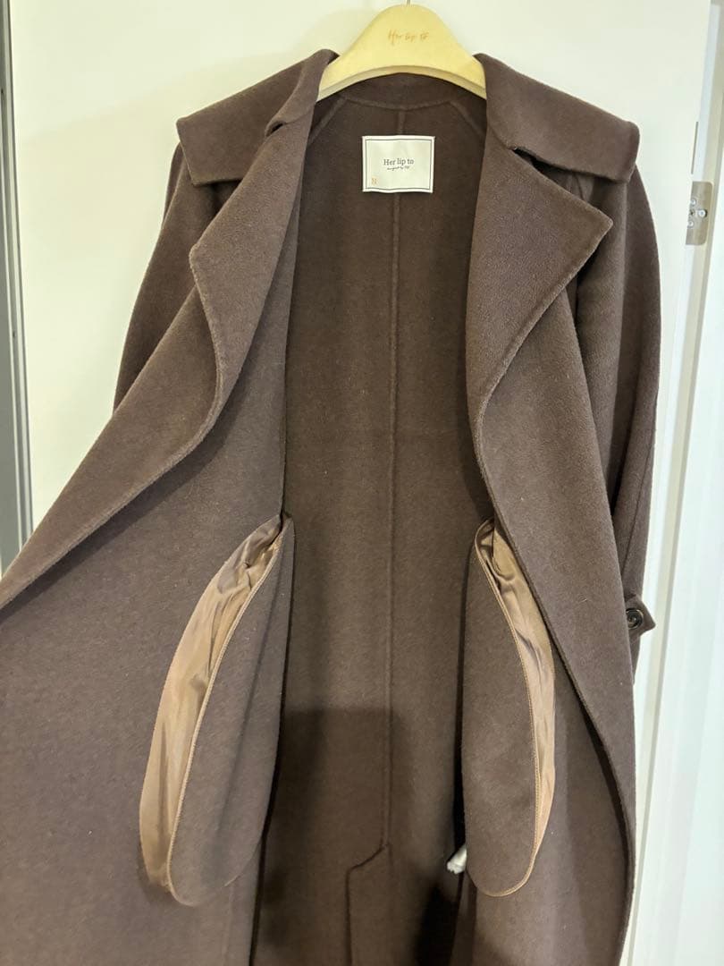 【herlipto】Lucca Wool Blend  Coat/M