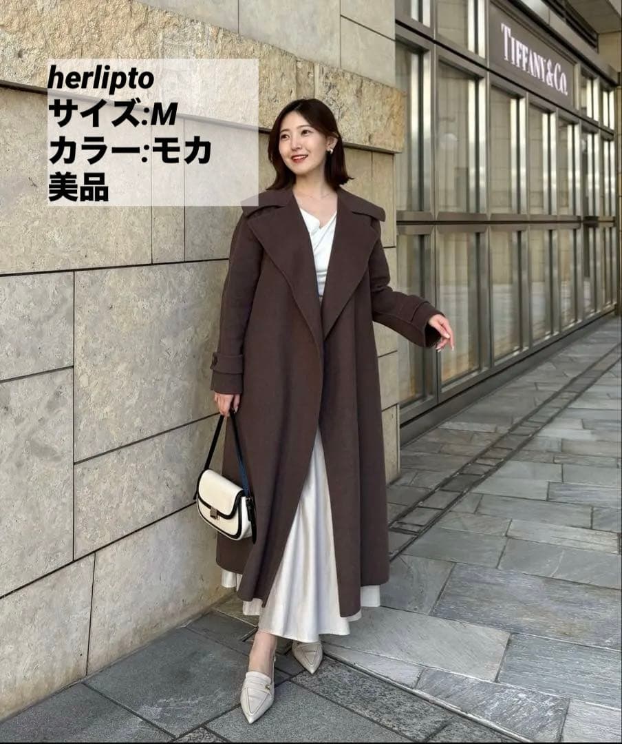 【herlipto】Lucca Wool Blend  Coat/M