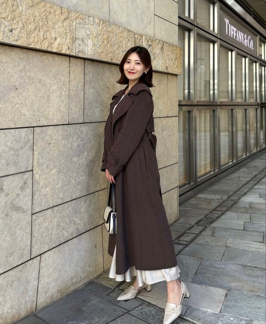 【herlipto】Lucca Wool Blend  Coat/M